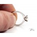  Годежен Пръстен 18К Бяло Злато със  Сертификат IGI  Bloom Jewellery